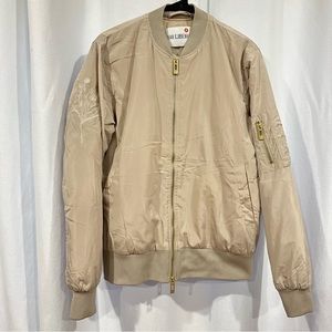 Tan Bomber Jacket